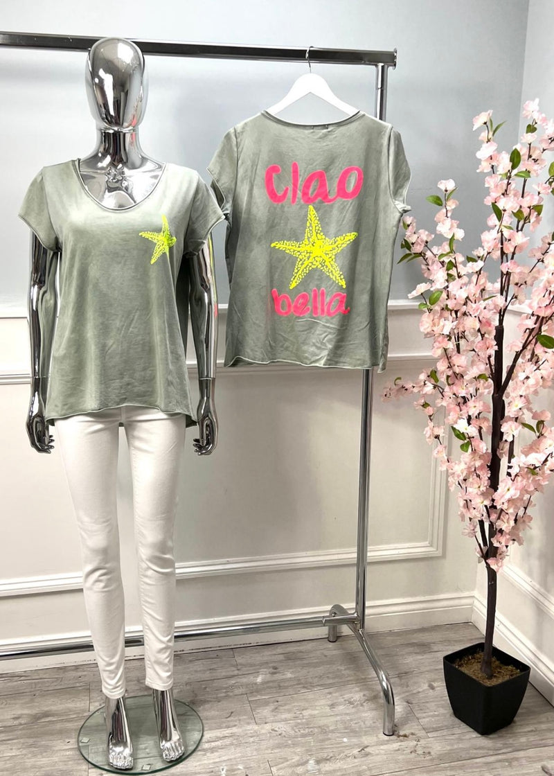 Ciao Bella Starfish Tshirt - More Colours Available