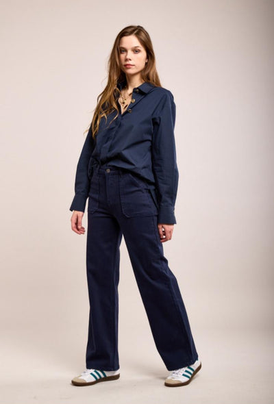 Faith Flare Navy Jeans
