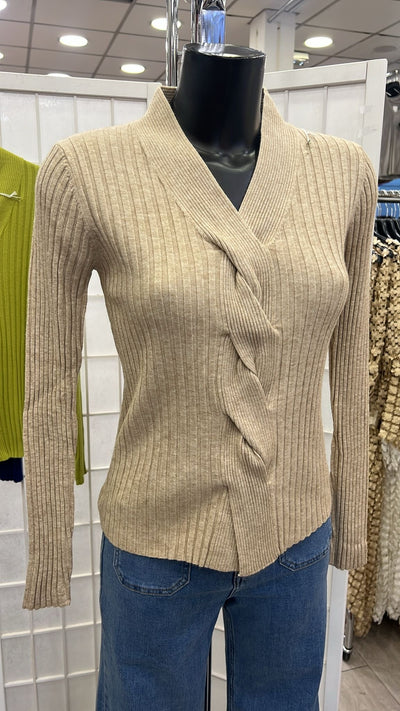 Plait Style Jumper - More Colours Available