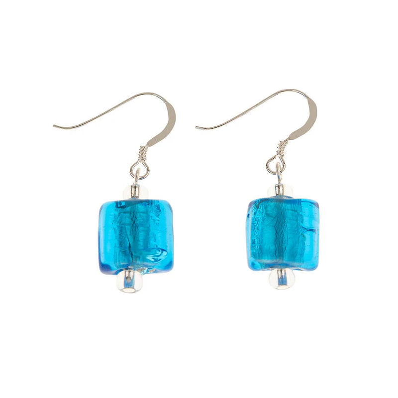 Harlequin Turquoise Earrings