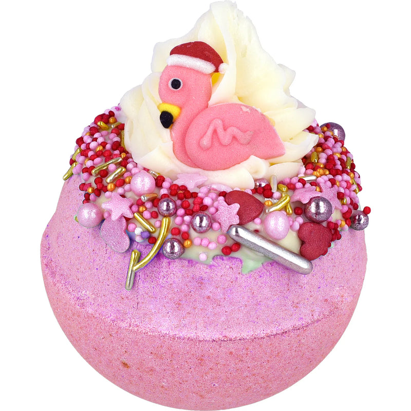 Flamingle Bells Bath Bomb