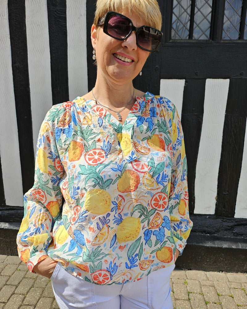 Citrus Shirt - More Sizes Available