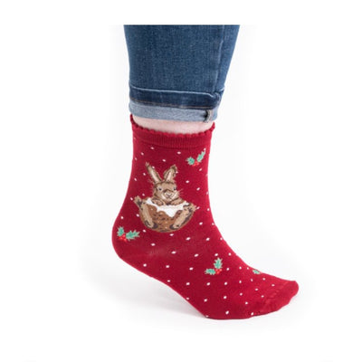‘Little Pudding’ Rabbit Bamboo Socks