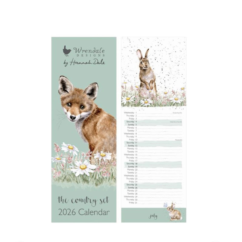 ‘The Country Set’ Slim 2026 Calendar