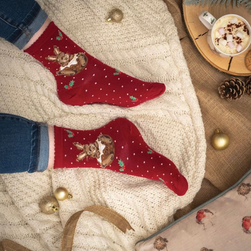 ‘Little Pudding’ Rabbit Bamboo Socks