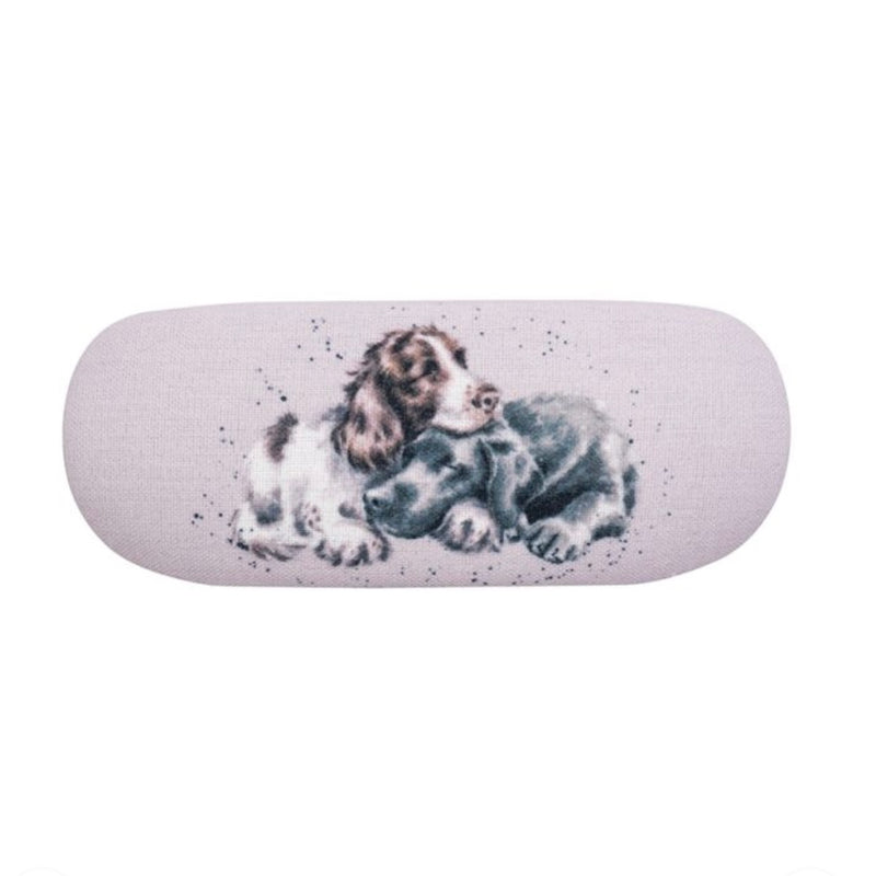 ‘Growing Old Together’ Spaniel & Labrador Glasses Case.