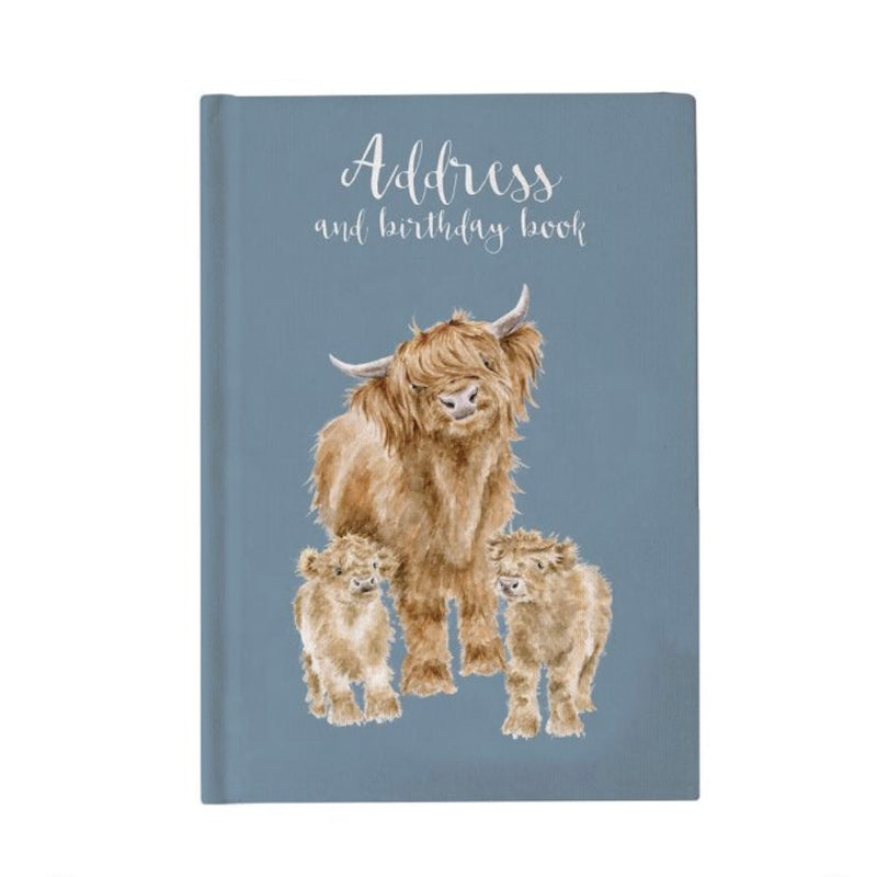 Highland Cow Address Book