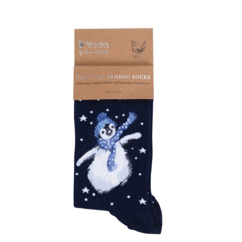 ‘Winter Wonderland’ Penguin Bamboo Socks