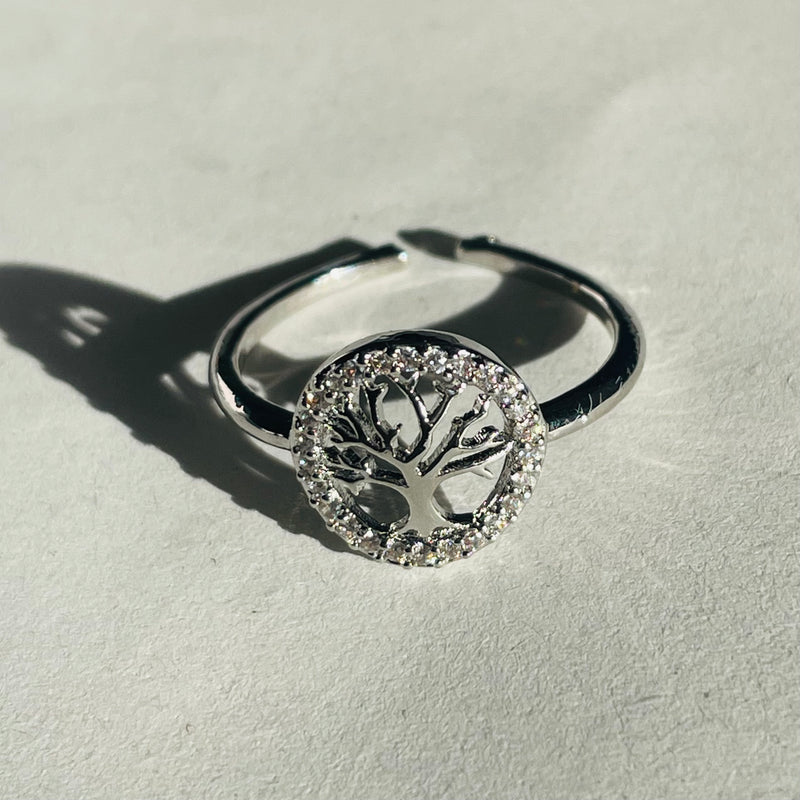 Silver Tree Of Life Ring
