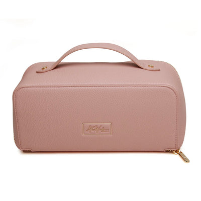 Pink Makeup Train Case