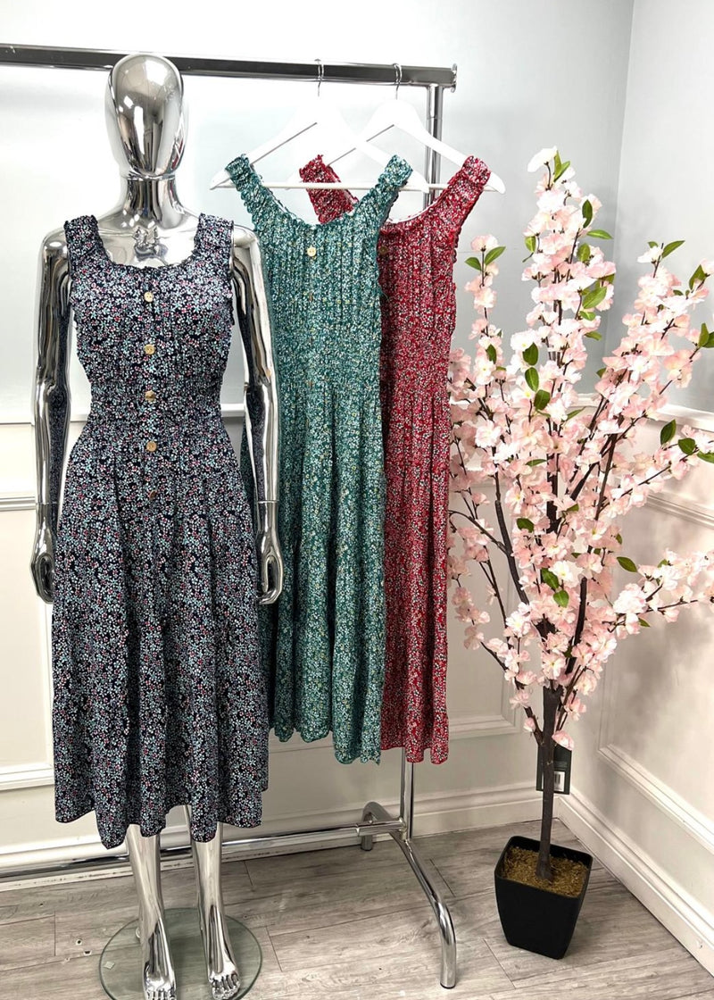 Alanis Flower Dress - More Colours Available