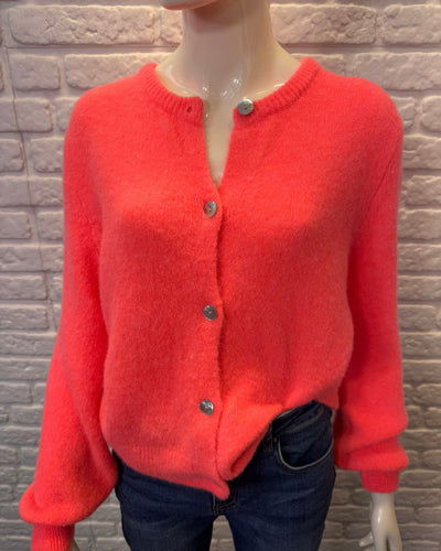 Cora Button Cardigan - More Colours Available