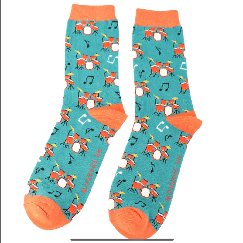 Drums Bamboo Socks