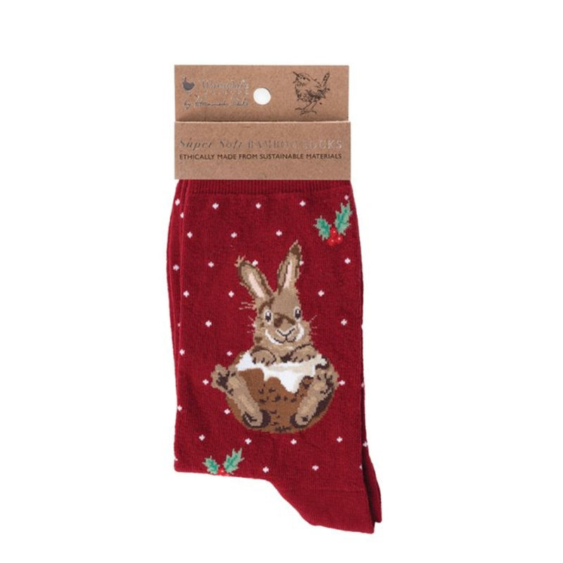 ‘Little Pudding’ Rabbit Bamboo Socks