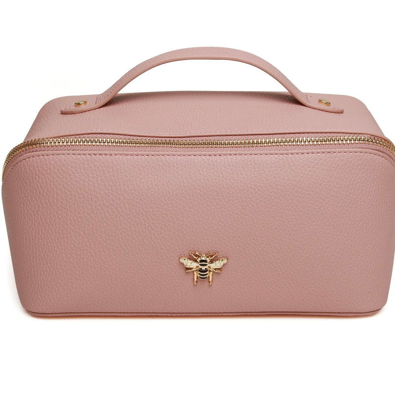 Pink Makeup Train Case