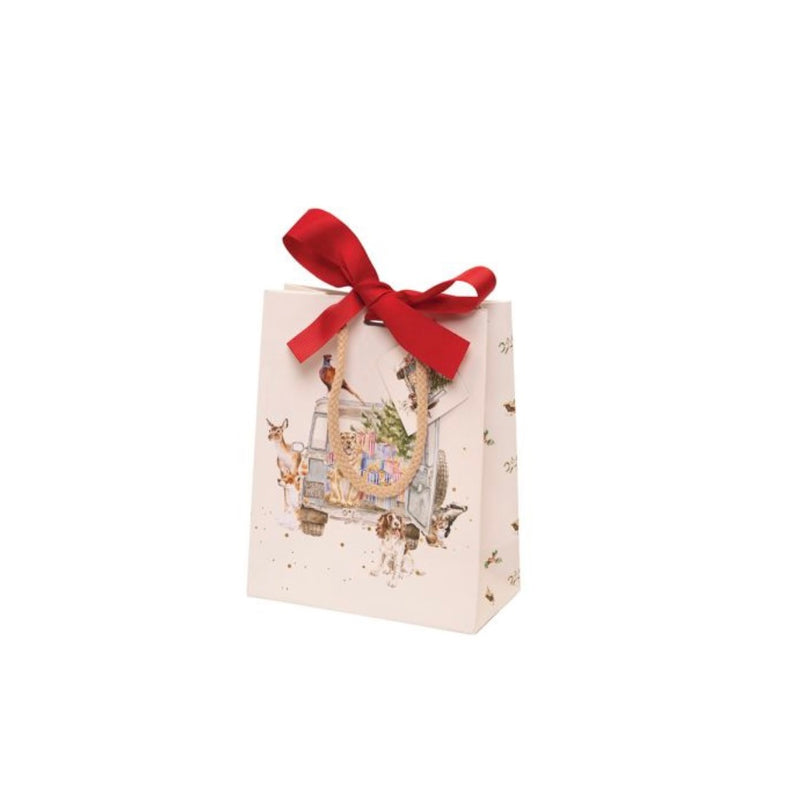 ‘Driving Home For Christmas’ Small Gift Bag