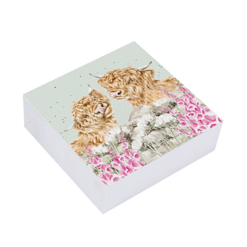 Highland Cow Sticky Notes