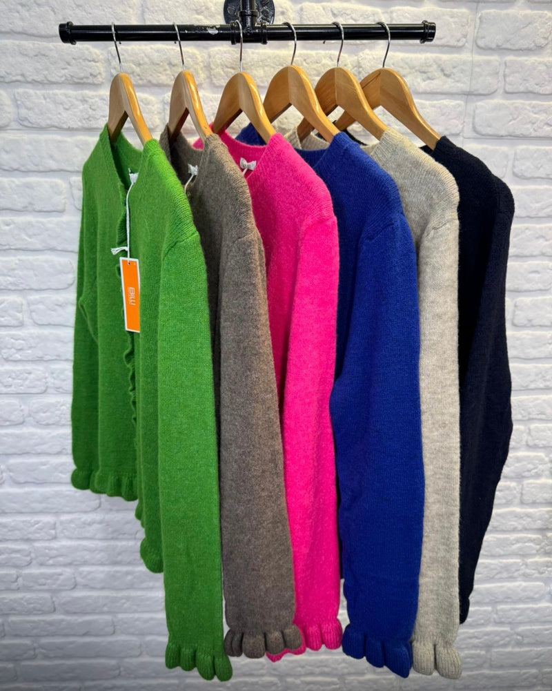 Julia Frill Cardigan - More Colours Available