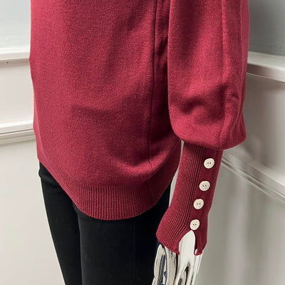 Hannah Button Jumper - More Colours Available