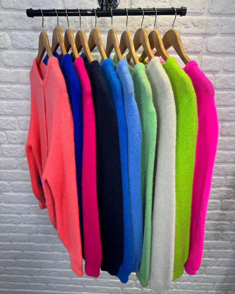 Cora Button Cardigan - More Colours Available