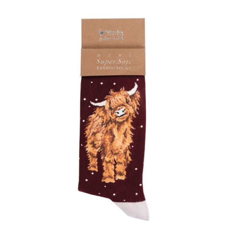 ‘A Highland Christmas’ Men’s Bamboo Socks