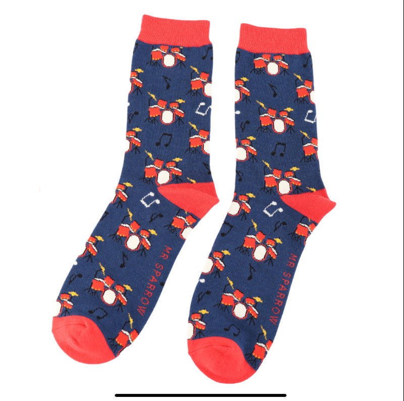 Drums Bamboo Socks