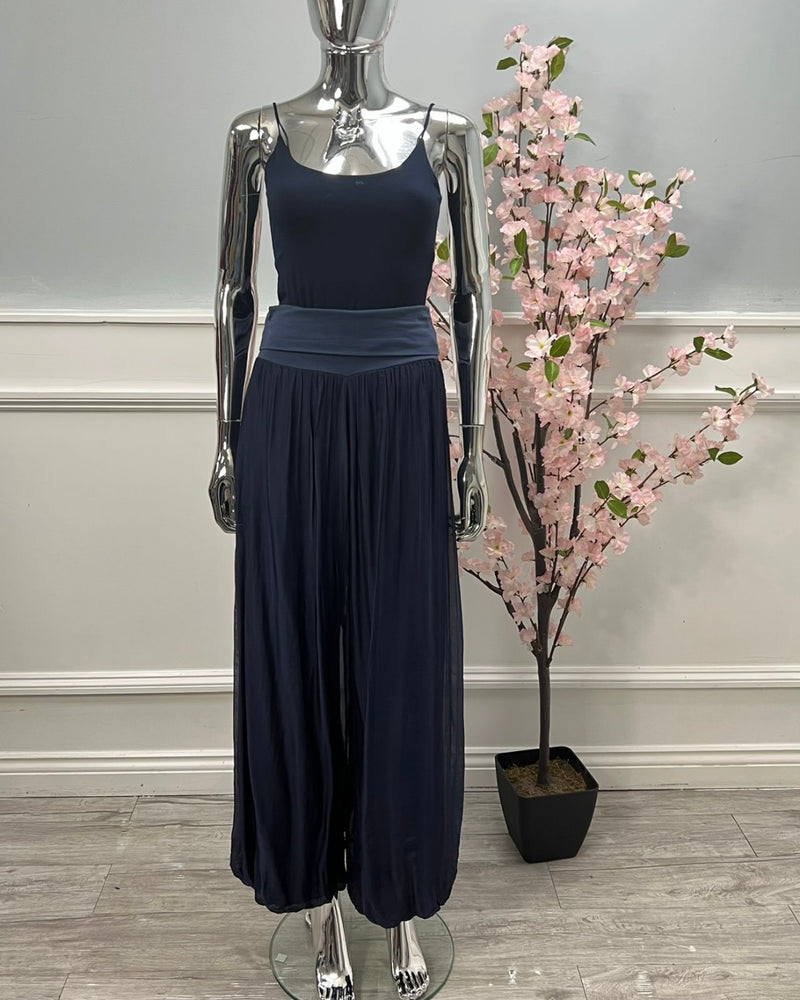 Louise Satin Trouser - More Colours Available