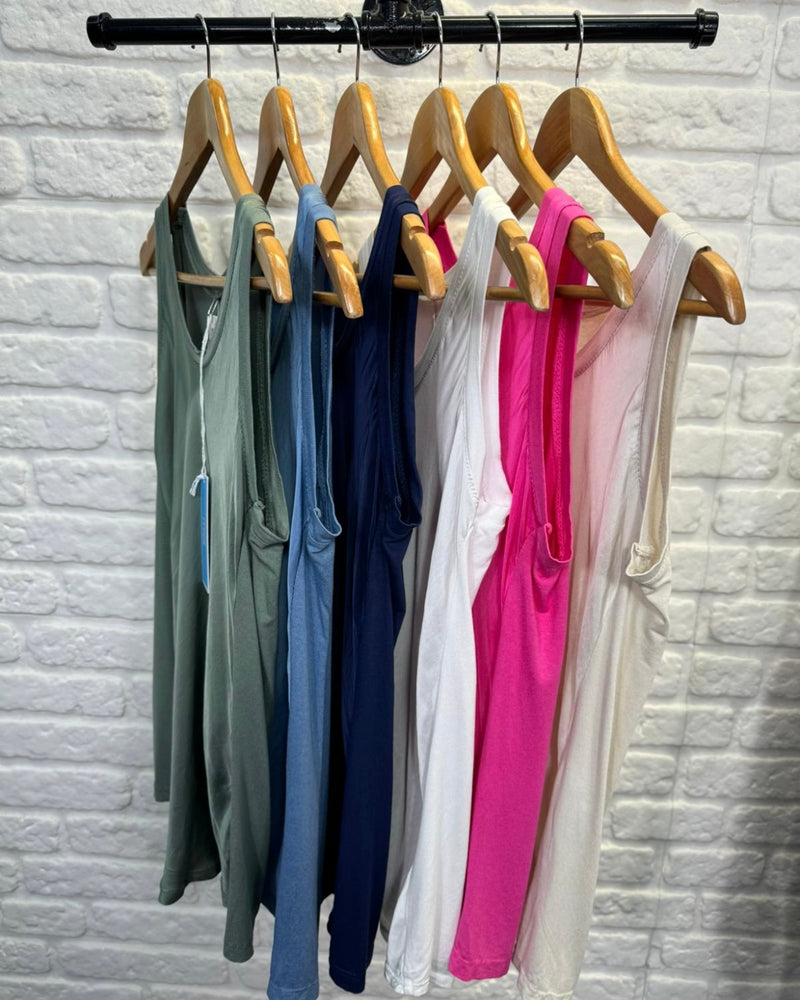 Vanessa Silk Vest - More Colours Available