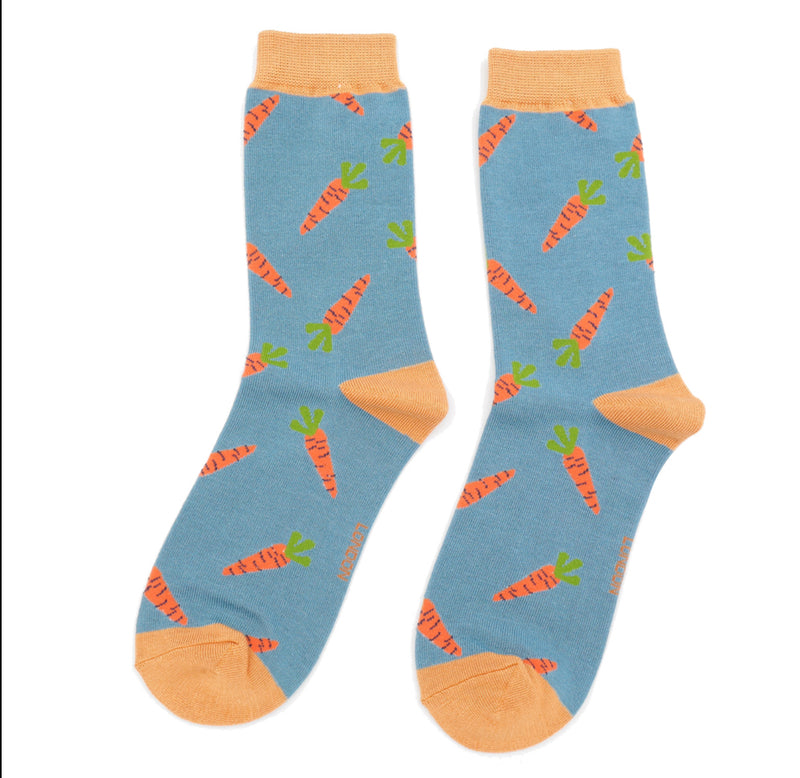 Carrots Denim Bamboo Socks