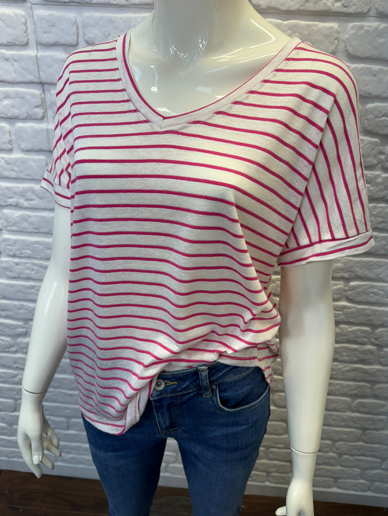 Annie Stripe T Shirt - More Colours Available