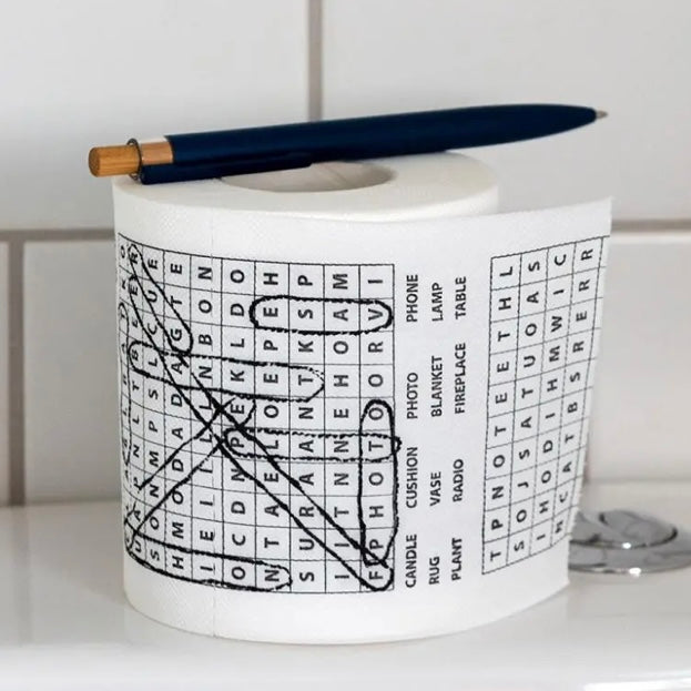 Word Search Loo Roll