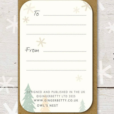 Family At Christmas Keepsake Card