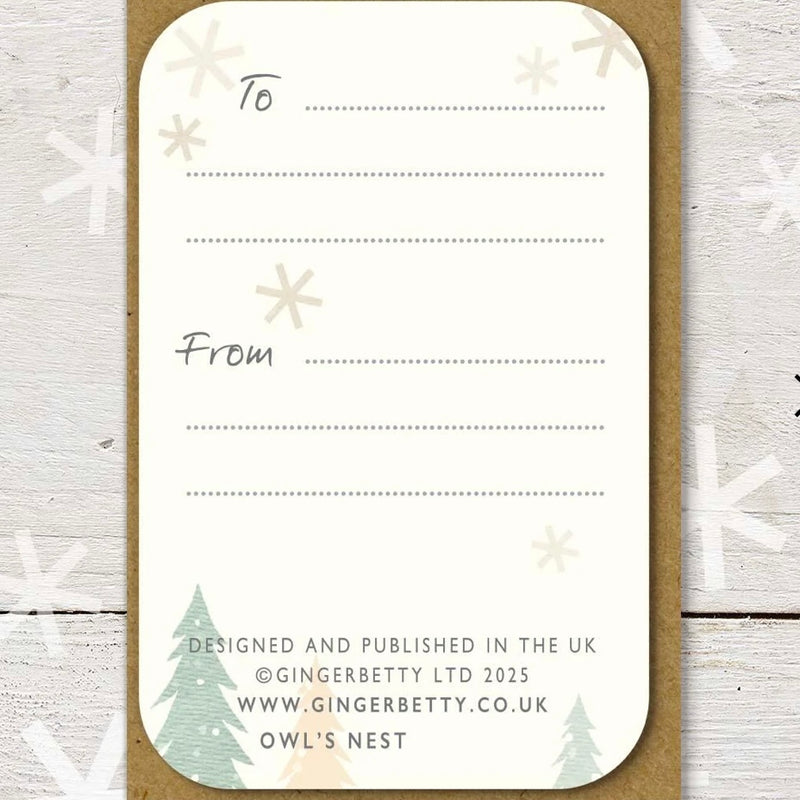 Family At Christmas Keepsake Card