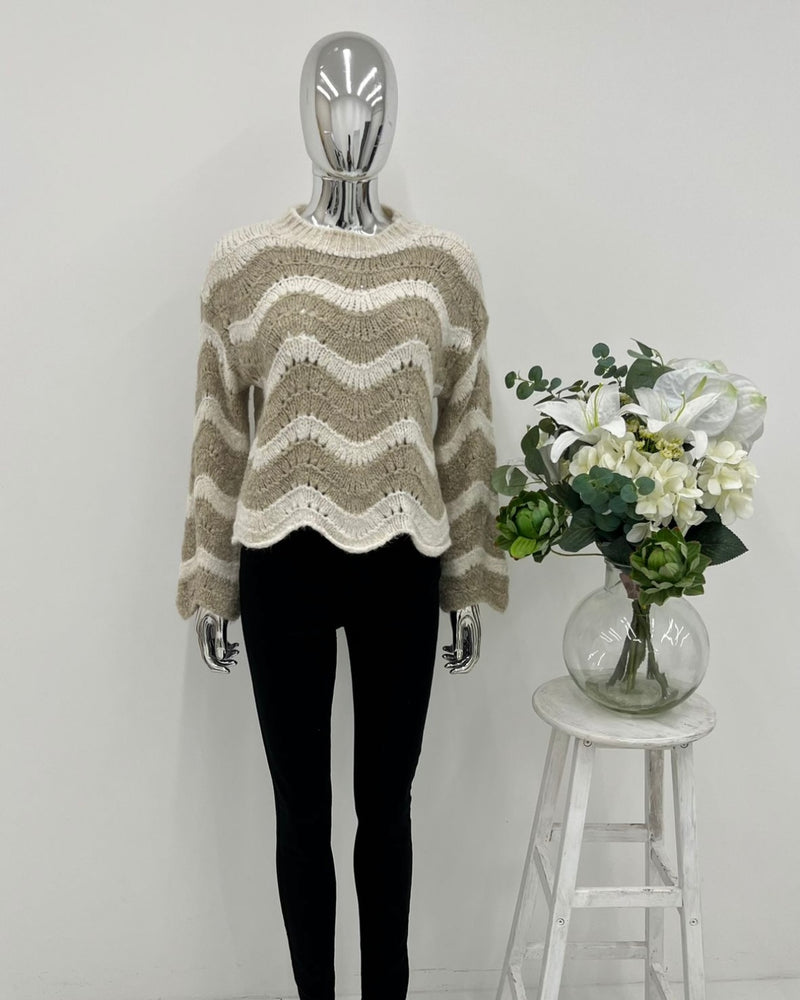 Veronica Wave Jumper - More Colours Available