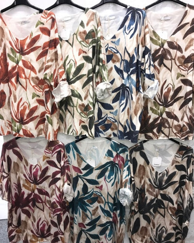 Lulu Leaf Jumper - More Colours Available