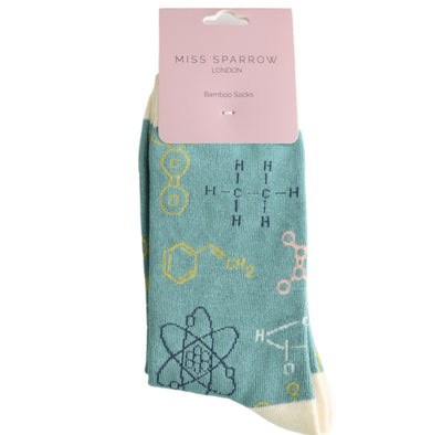 Science Duck Egg Bamboo Socks