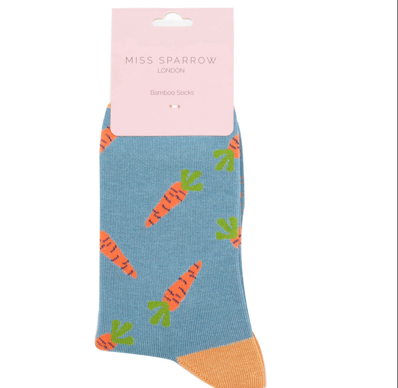 Carrots Denim Bamboo Socks