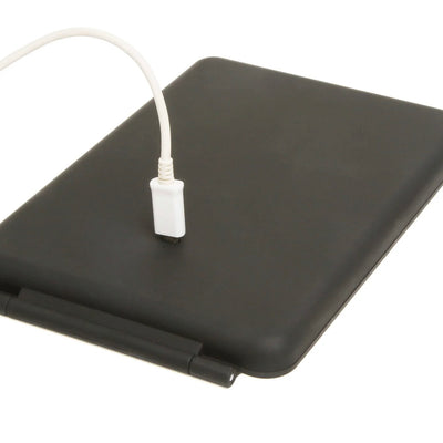 Alice Wheeler LED Portable Travel Mirror In Black