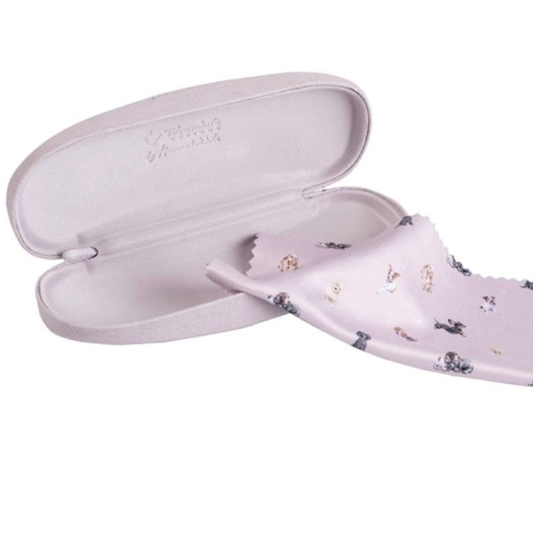 ‘Growing Old Together’ Spaniel & Labrador Glasses Case.