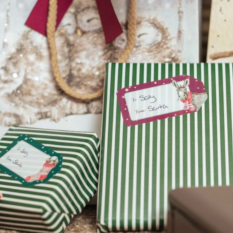Christmas Gift Labels By Wrendale