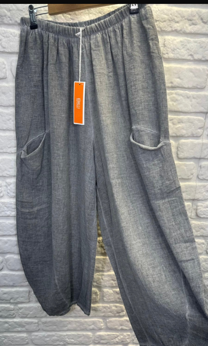 Carole Linen Trouser - More Colours Available