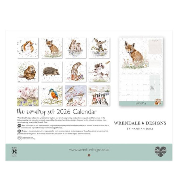 ‘The Country Set’ 2026 Calendar