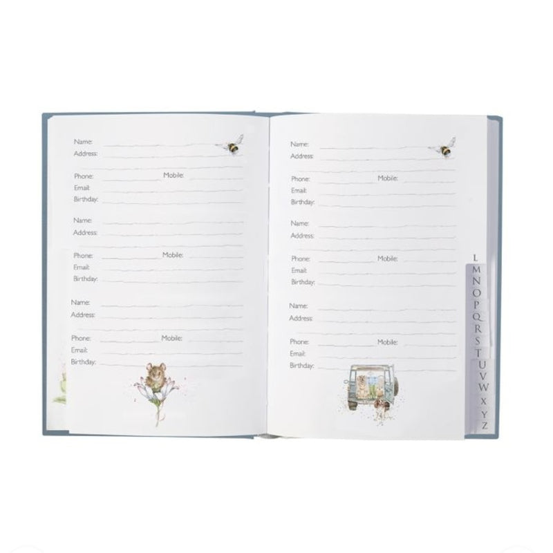 Highland Cow Address Book
