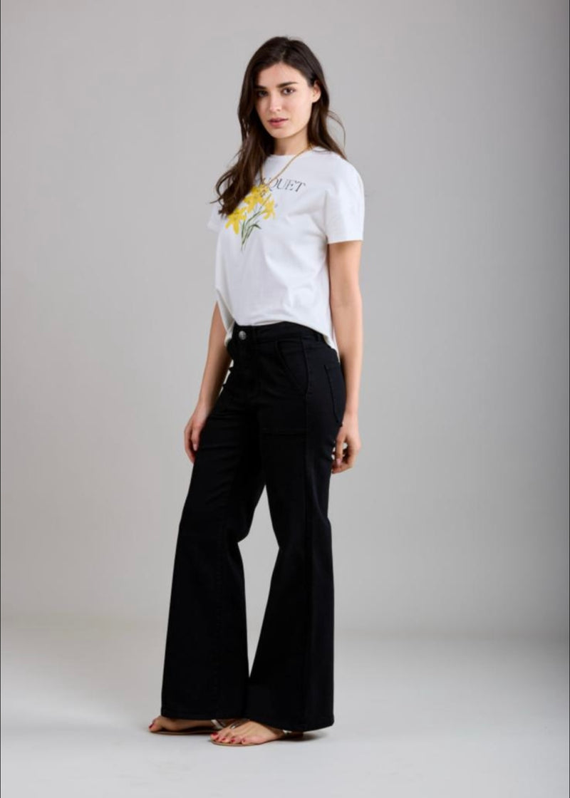 Freya Flare Black Jeans