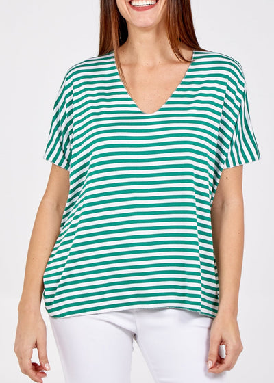 Claire Stripe T Shirt - More Colours Available