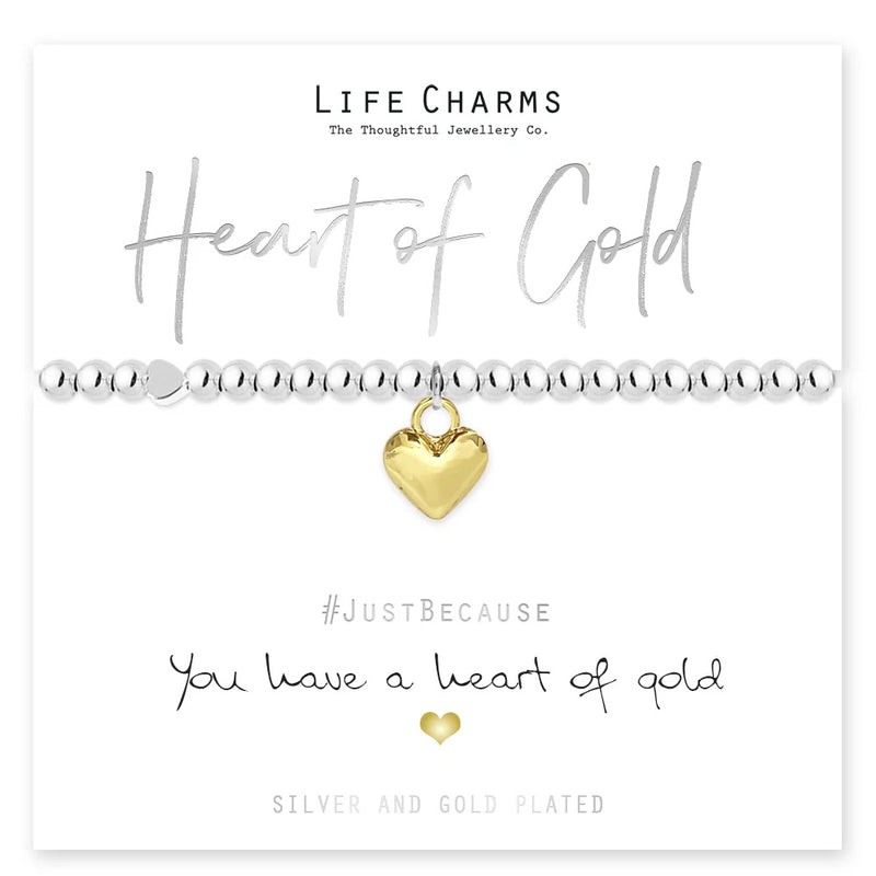 Heart Of Gold Bracelet