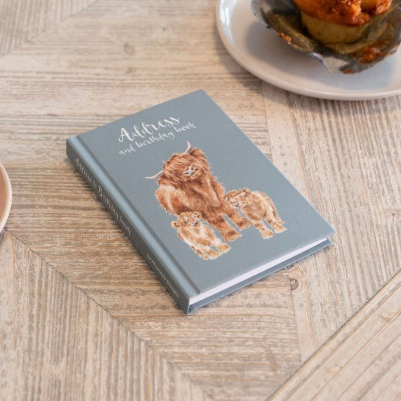 Highland Cow Address Book