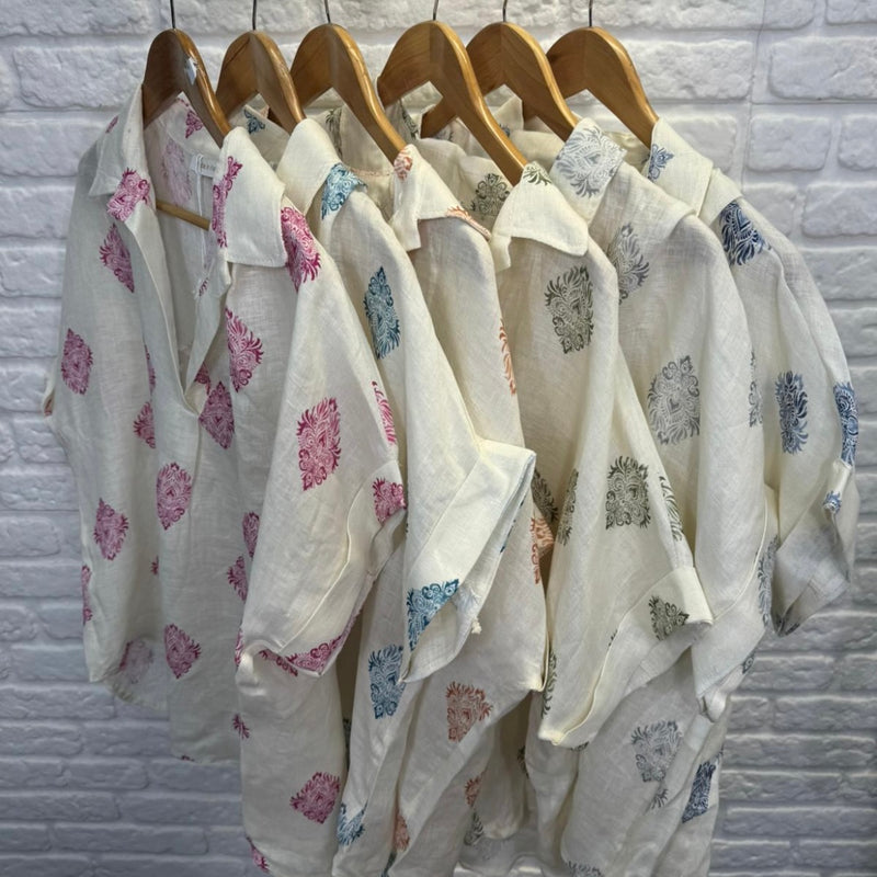 Shirley Linen Shirt - More Colours Available