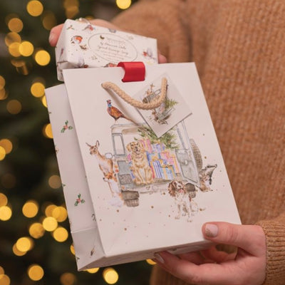 ‘Driving Home For Christmas’ Small Gift Bag