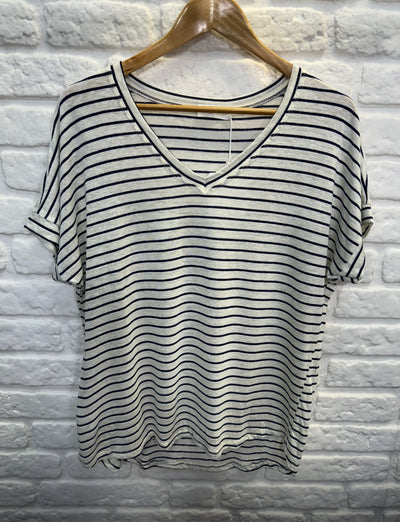 Annie Stripe T Shirt - More Colours Available